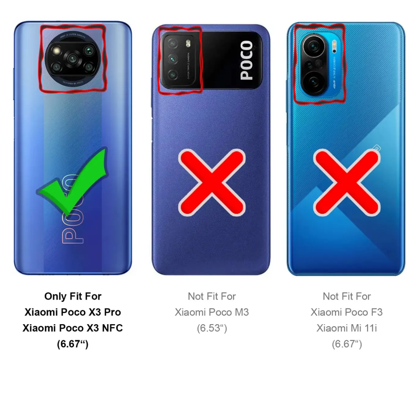 Xiaomi Poco X3 Pro - 2x 9H Panzer Glasfolie, Displayfolie