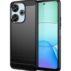 Xiaomi Redmi 13 - Carbon Case Hülle, stoßfest