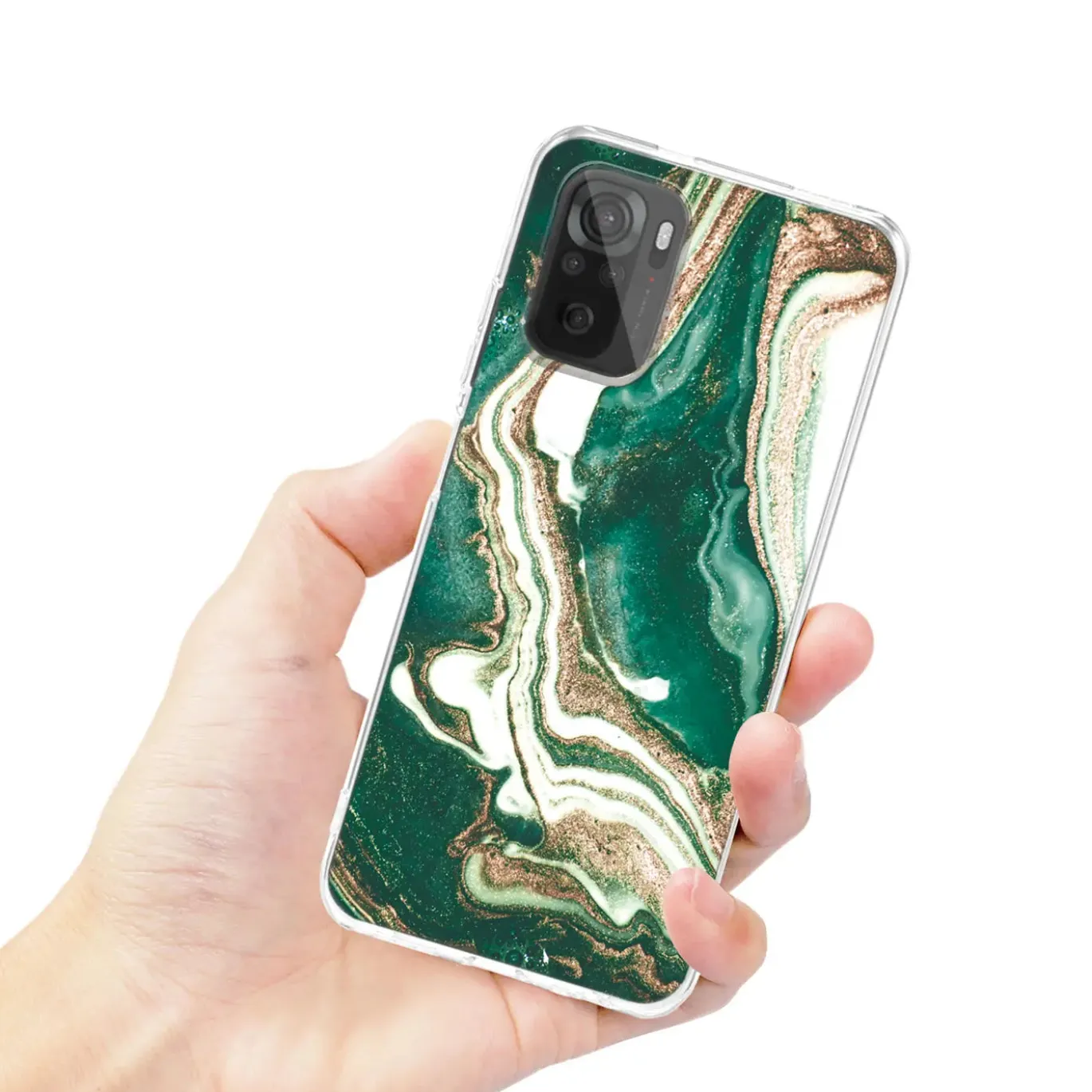 Xiaomi Redmi 10 - Marmor & Sand Design Hülle