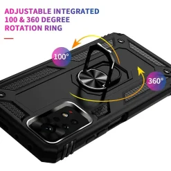 Xiaomi Redmi 10 - Outdoor Hardcase mit Ringhalter
