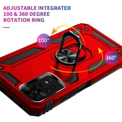 Xiaomi Redmi 10 - Outdoor Hardcase mit Ringhalter