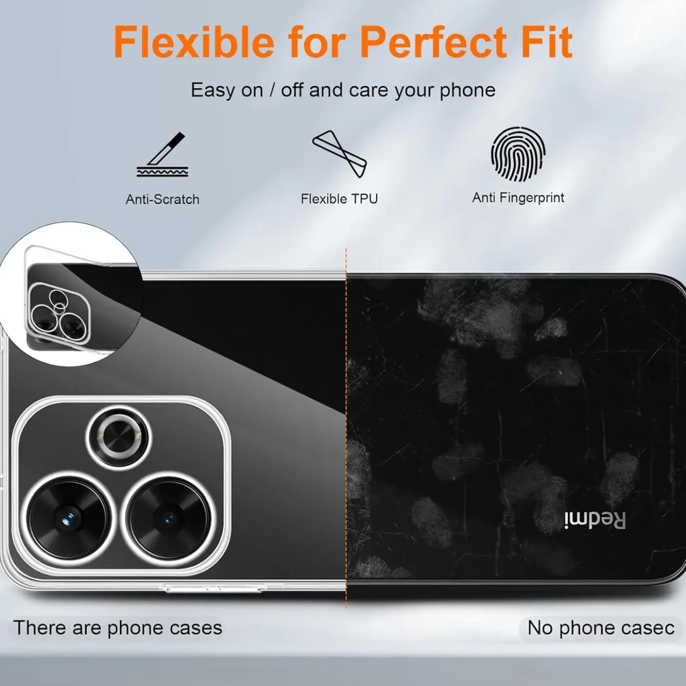 Xiaomi Redmi 13 - Slim Clear Case Hülle
