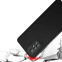 Xiaomi Redmi 10 - Slim Silikon Backcover Schwarz