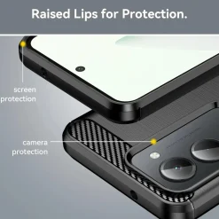Xiaomi Redmi 15 4G/5G - Carbon Case Hülle, stoßfest