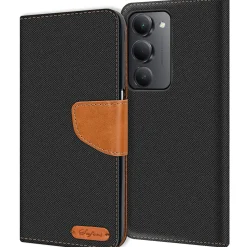 Xiaomi Redmi 15 4G/5G - Jeanslook Klapphülle mit Kartenfach