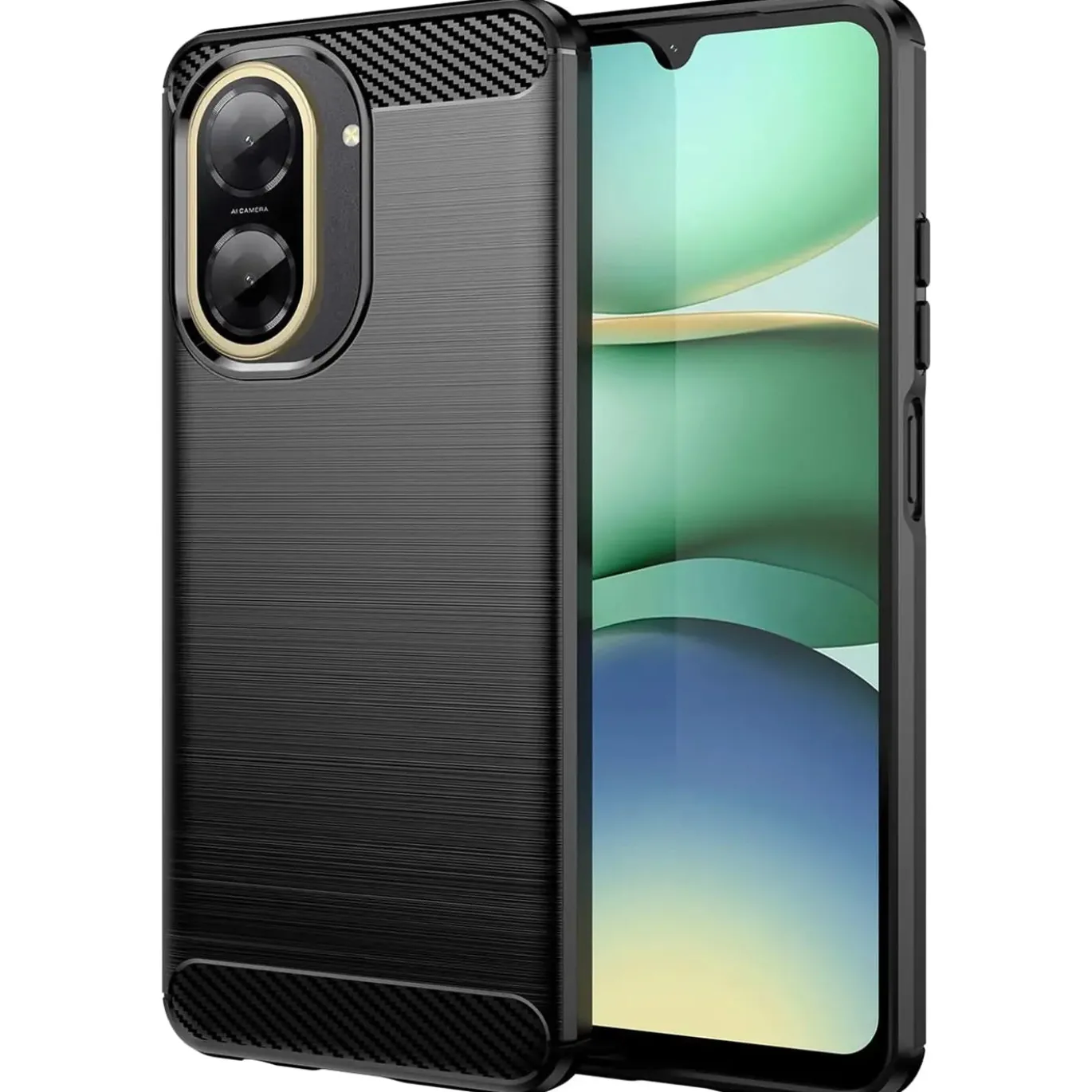 Xiaomi Redmi A5 - Carbon Case Hülle, stoßfest