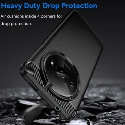 Xiaomi Redmi A3 - Carbon Case Hülle, stoßfest