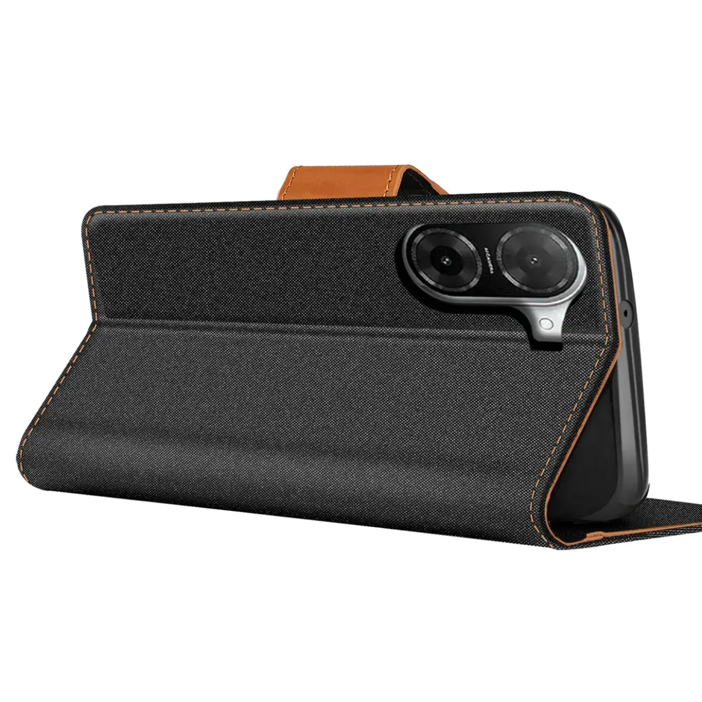 Xiaomi Redmi A5 - Jeanslook Klapphülle mit Kartenfach