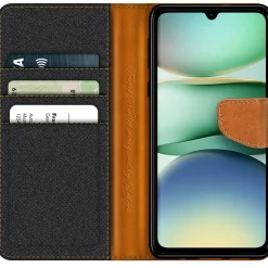 Xiaomi Redmi A5 - Jeanslook Klapphülle mit Kartenfach