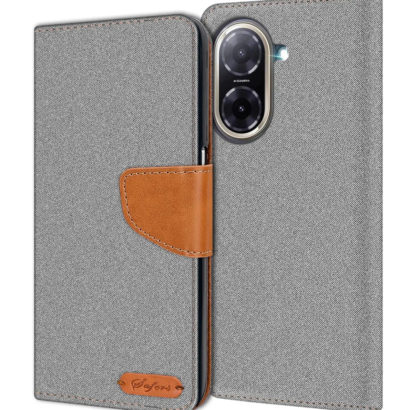 Xiaomi Redmi A5 - Jeanslook Klapphülle mit Kartenfach