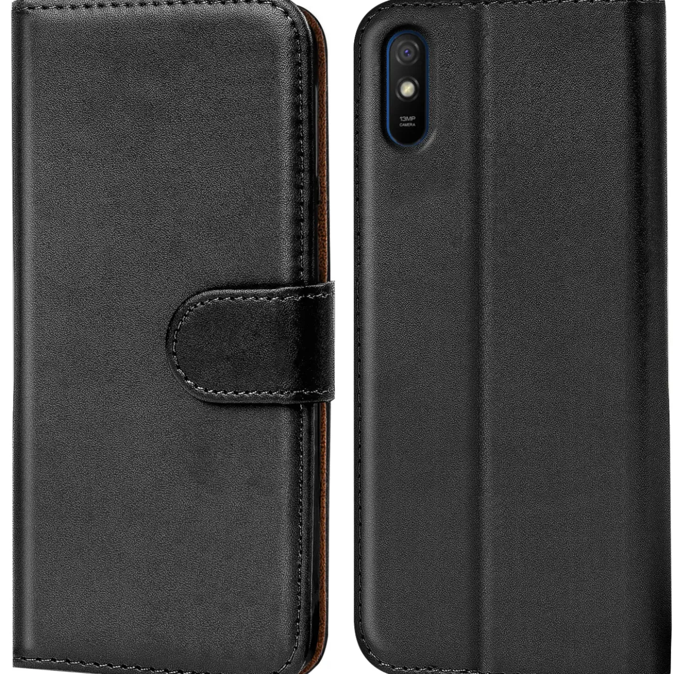 Xiaomi Redmi 9A - Klapphülle mit Kartenfächern