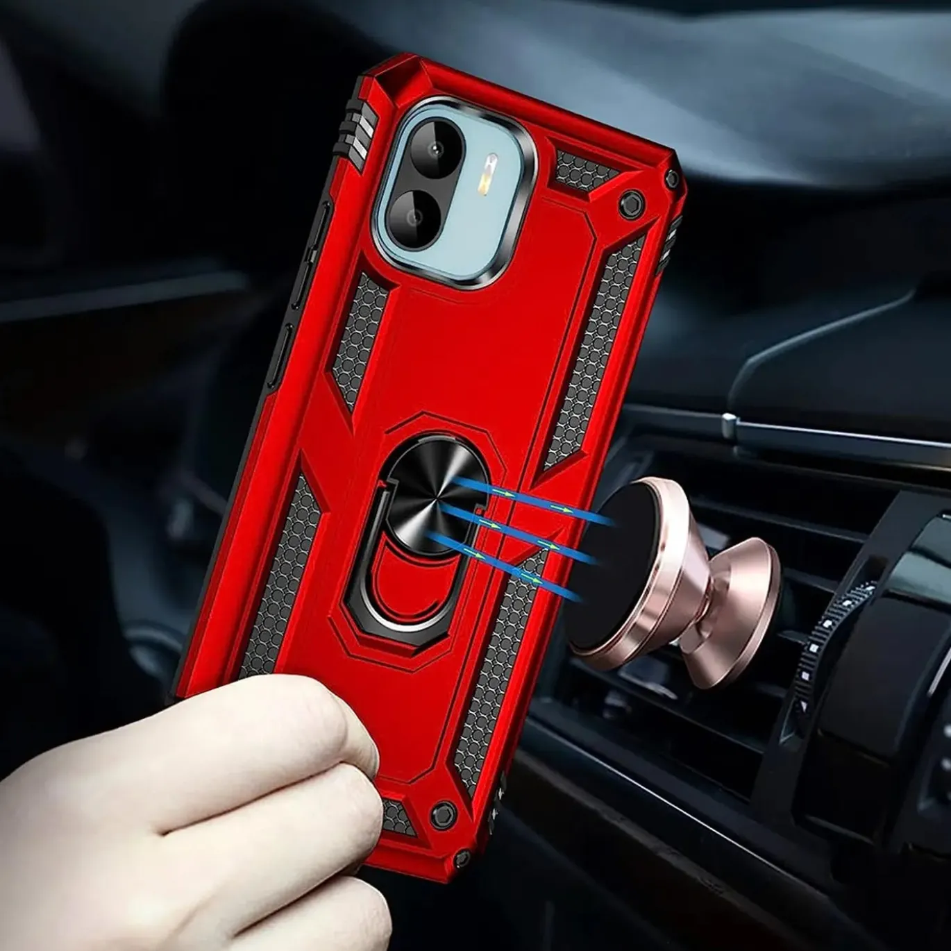 Xiaomi Redmi A1 - Outdoor Hardcase mit Ringhalter