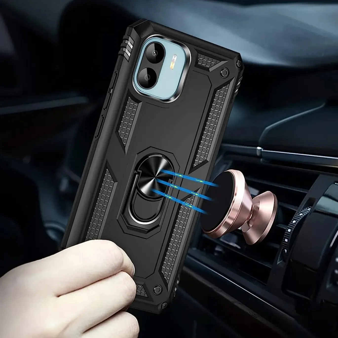 Xiaomi Redmi A1 - Outdoor Hardcase mit Ringhalter