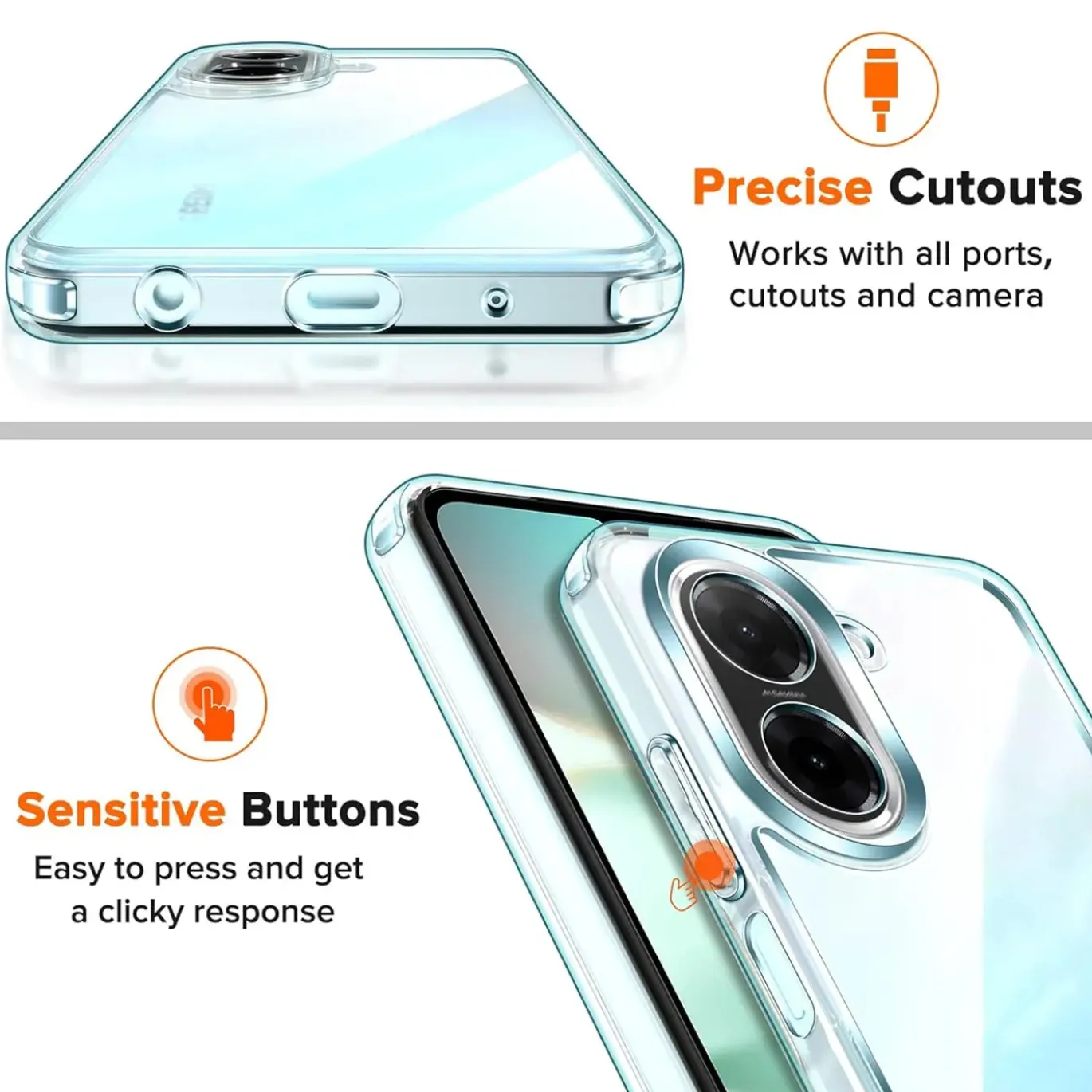 Xiaomi Redmi A5 - Slim Clear Case Hülle