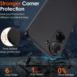 Xiaomi Redmi A5 - Slim Silikon Backcover Schwarz