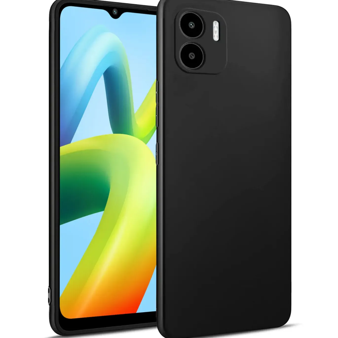 Xiaomi Redmi A1 - Slim Silikon Backcover Schwarz