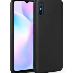 Xiaomi Redmi 9A - Slim Silikon Backcover Schwarz