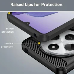 Xiaomi Redmi 14C - Carbon Case Hülle, stoßfest