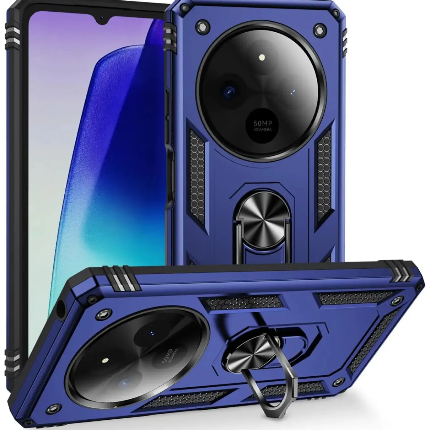 Xiaomi Redmi 14C - Outdoor Hardcase mit Ringhalter