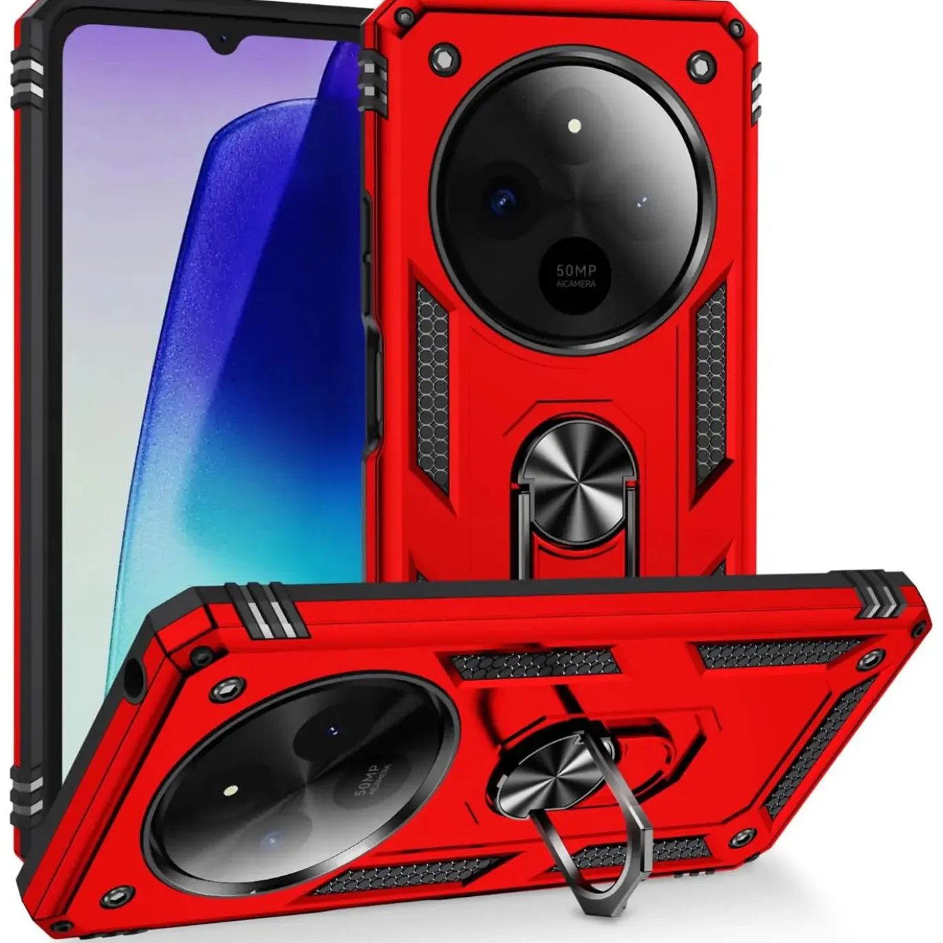 Xiaomi Redmi 14C - Outdoor Hardcase mit Ringhalter