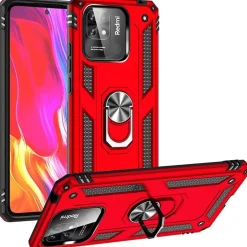 Xiaomi Redmi 10C - Outdoor Hardcase mit Ringhalter