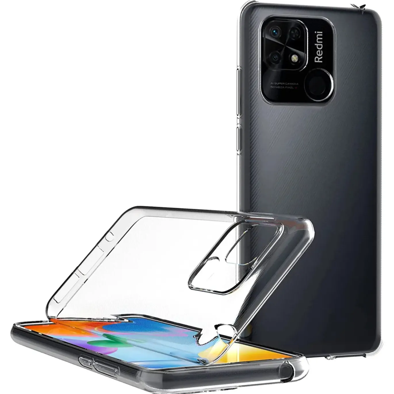 Xiaomi Redmi 10C - Slim Clear Case Hülle