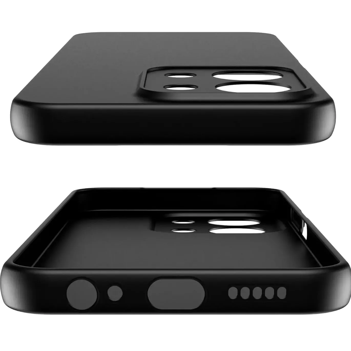 Xiaomi Redmi 15C - Slim Silikon Backcover Schwarz