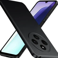 Xiaomi Redmi 14C - Slim Silikon Backcover Schwarz