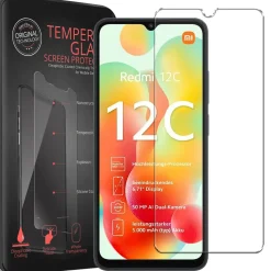 Xiaomi Redmi 12C - 2x 9H Panzer Glasfolie, Displayfolie