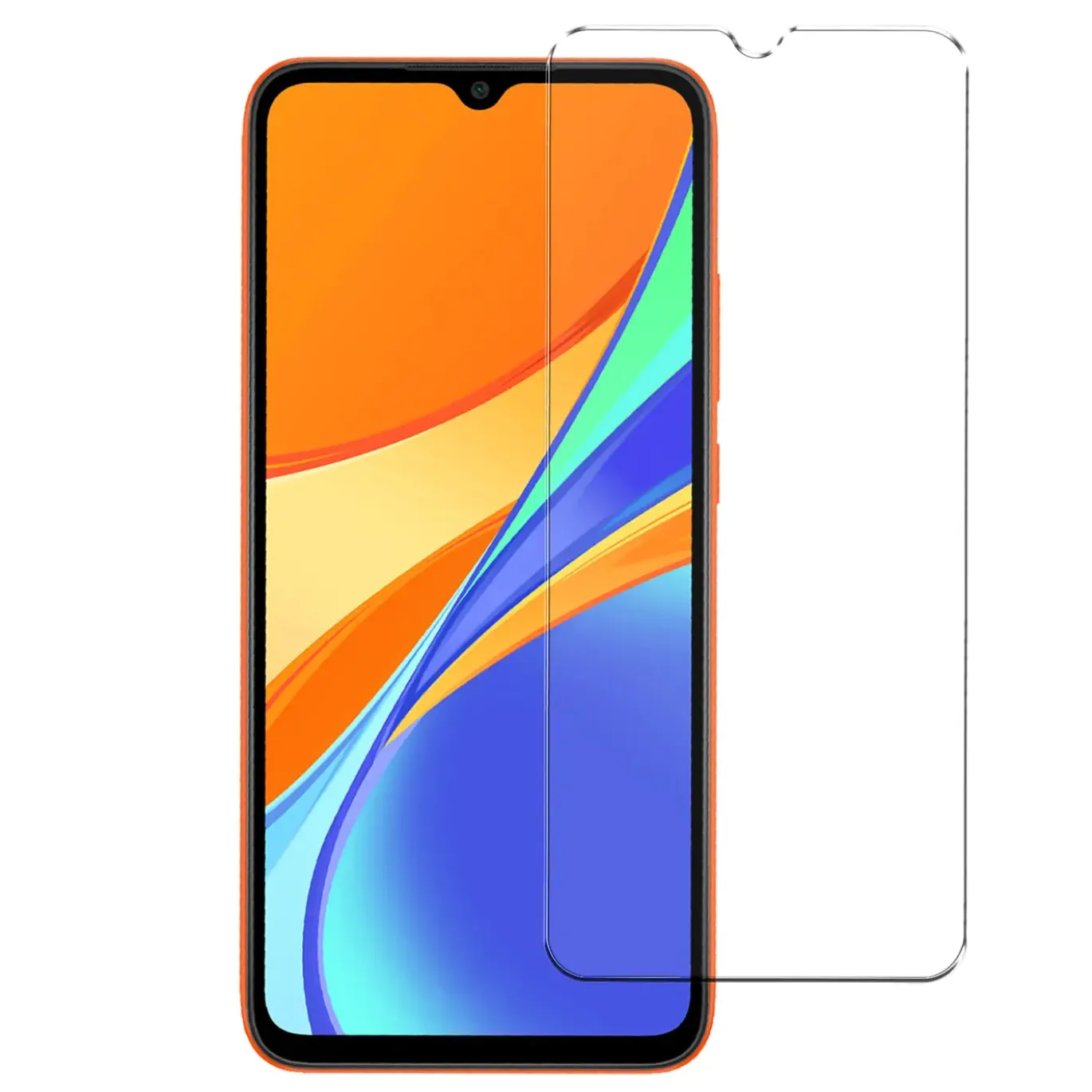 Xiaomi Redmi 9C - 2x 9H Panzer Glasfolie, Displayfolie