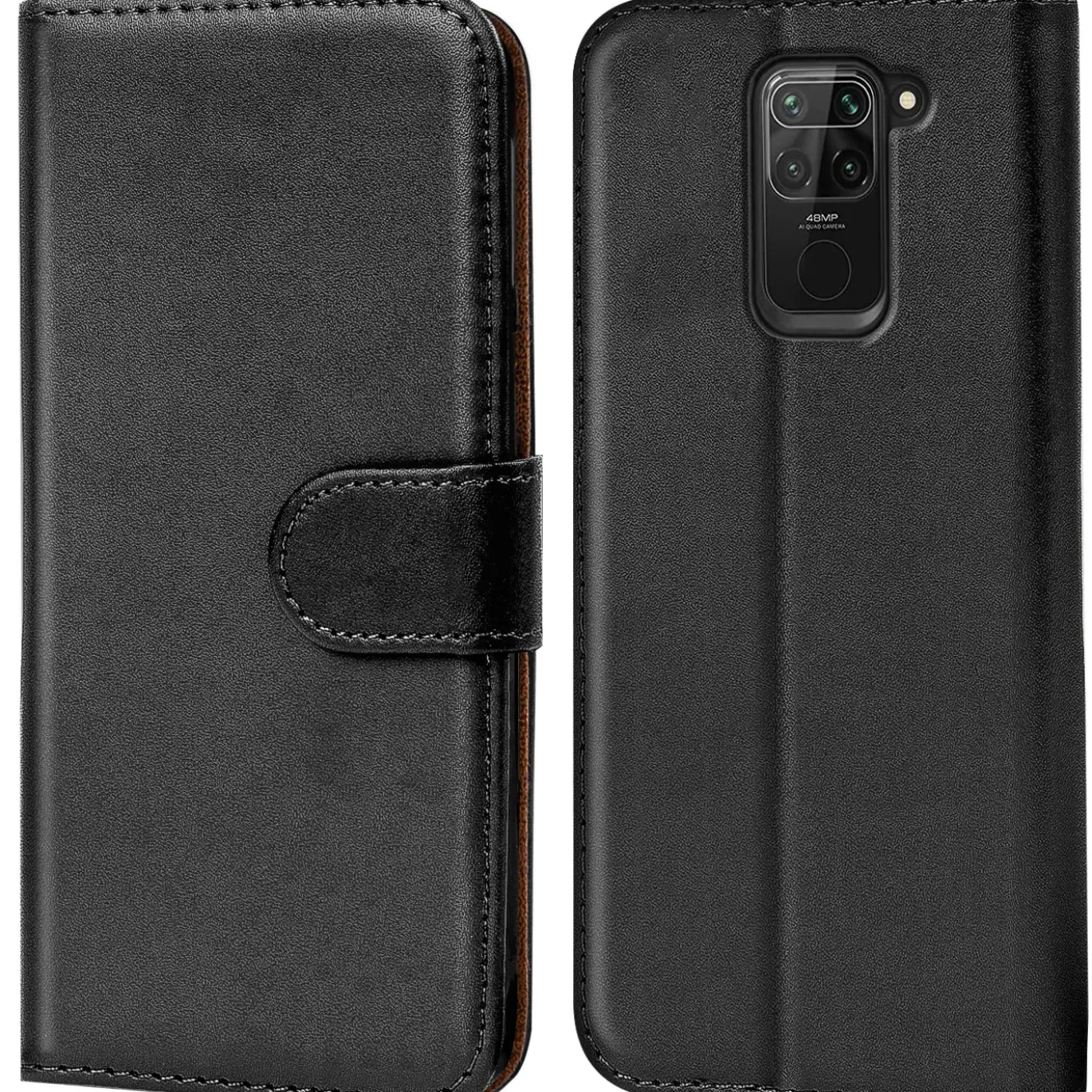 Xiaomi Redmi Note 9 - Klapphülle mit Kartenfächern