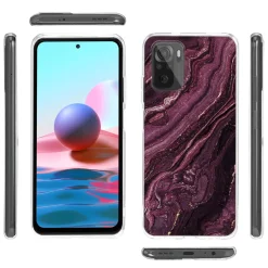 Xiaomi Redmi Note 10 / 10S - Marmor & Sand Design Hülle