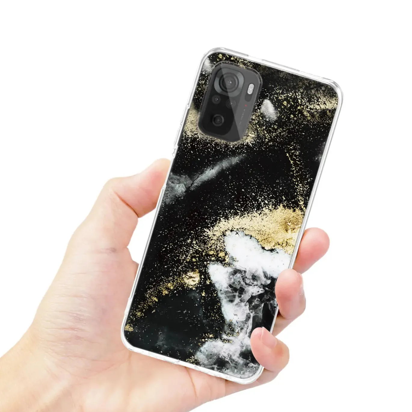 Xiaomi Redmi Note 10 / 10S - Marmor & Sand Design Hülle