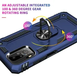Xiaomi Redmi Note 10 / 10S - Outdoor Hardcase mit Ringhalter