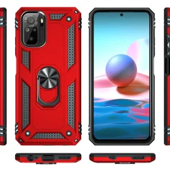 Xiaomi Redmi Note 10 / 10S - Outdoor Hardcase mit Ringhalter