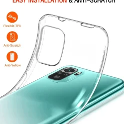 Xiaomi Redmi Note 10 / 10S - Slim Clear Case Hülle