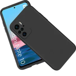 Xiaomi Redmi Note 10 / 10S - Slim Silikon Backcover Schwarz