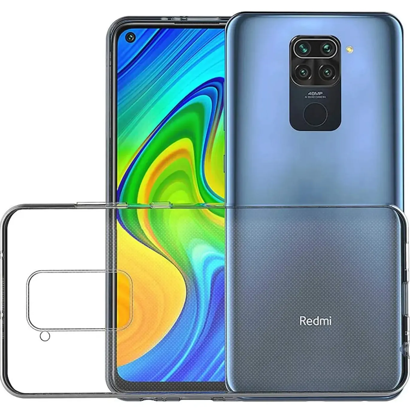 Xiaomi Redmi Note 9 - Slim Clear Case Hülle