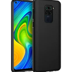 Xiaomi Redmi Note 9 - Slim Silikon Backcover Schwarz
