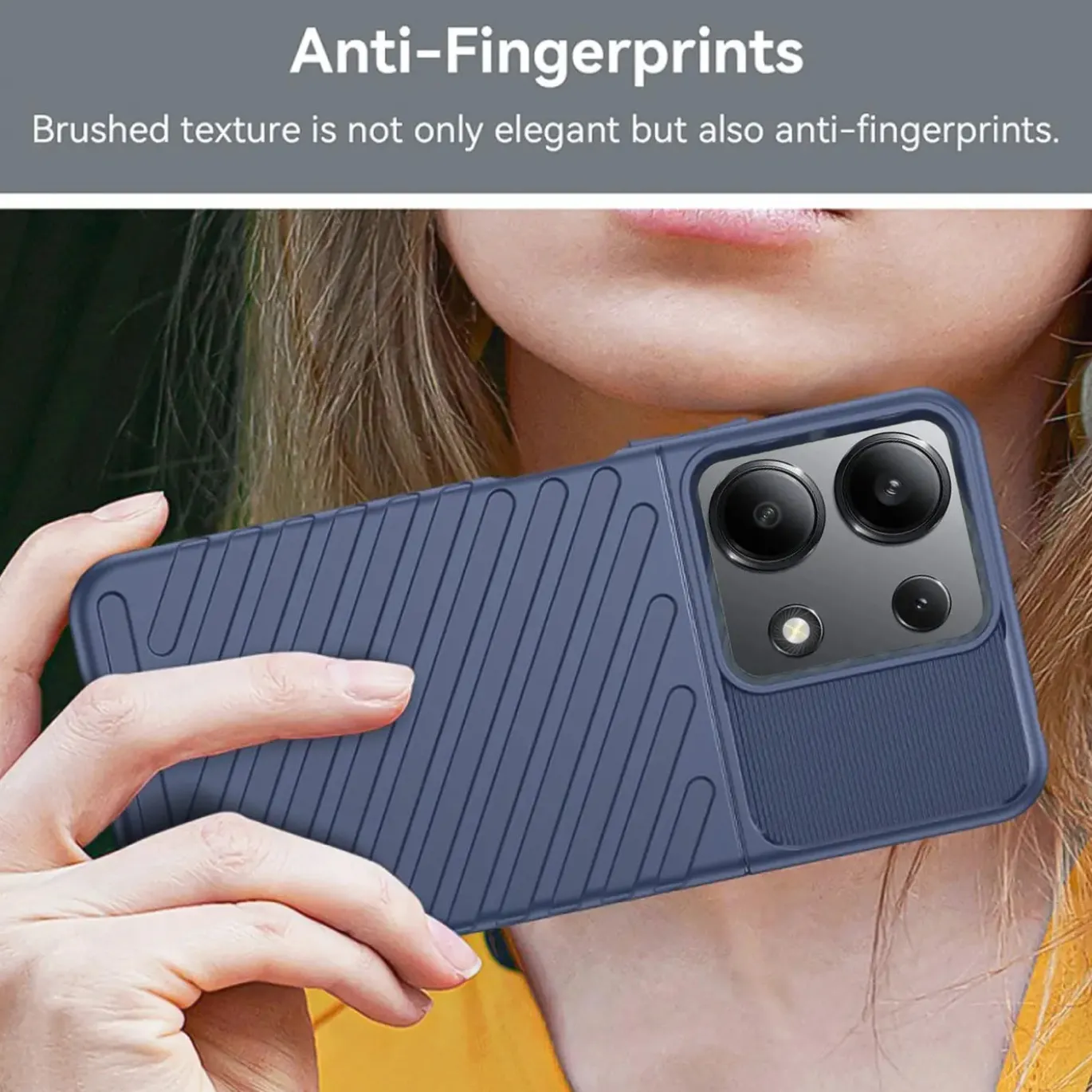 Xiaomi Redmi Note 13 4G - Elegante Hülle stoßfest & stylisch