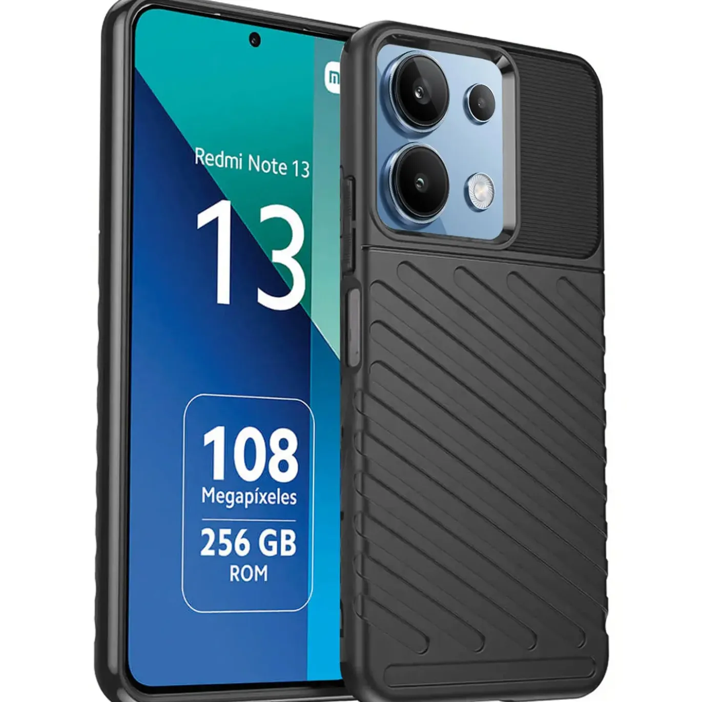 Xiaomi Redmi Note 13 4G - Elegante Hülle stoßfest & stylisch