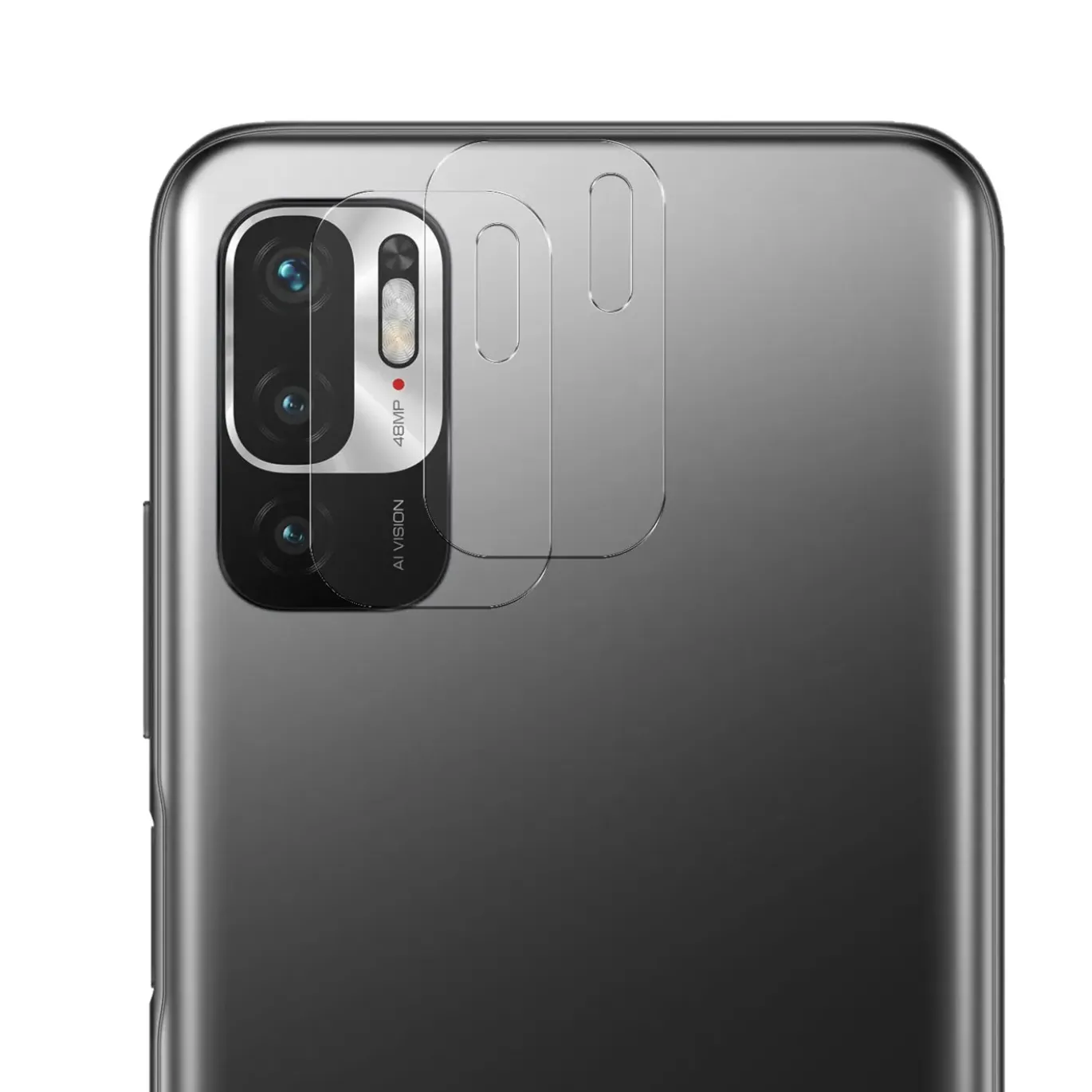 Xiaomi Redmi Note 10 5G - 9H Displayschutzfolie 2x Display & Kamera