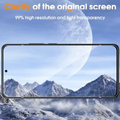 Xiaomi Redmi Note 13 4G - 9H Displayschutzfolie 2x Display & Kamera