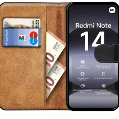 Xiaomi Redmi Note 14 4G - Klapphülle mit Kartenfächern