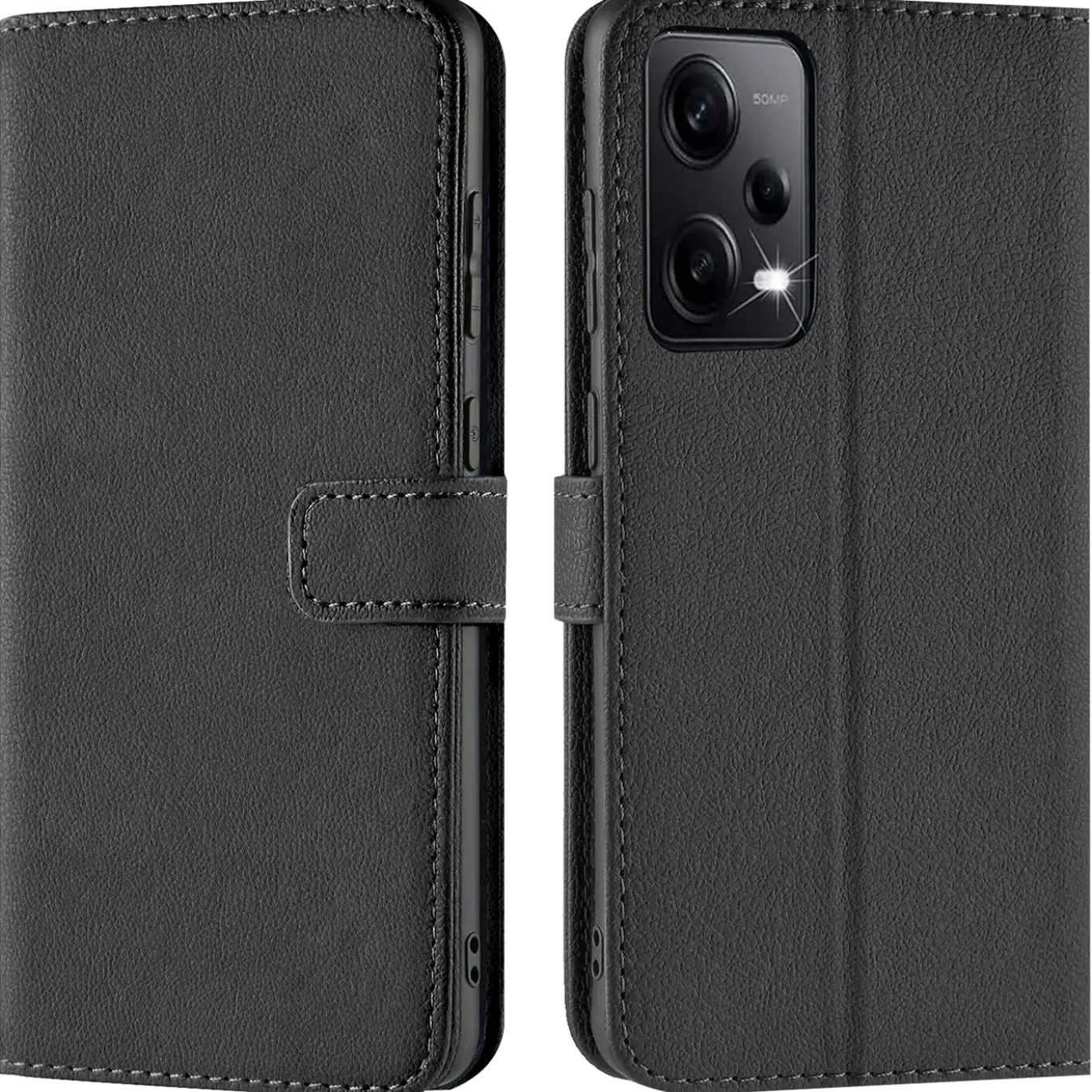 Xiaomi Redmi Note 12 5G - Klapphülle mit Kartenfächern