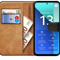 Xiaomi Redmi Note 13 4G - Klapphülle mit Kartenfächern