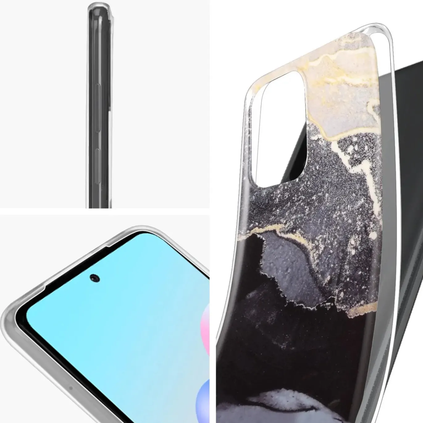 Xiaomi Redmi Note 10 5G - Marmor & Sand Design Hülle