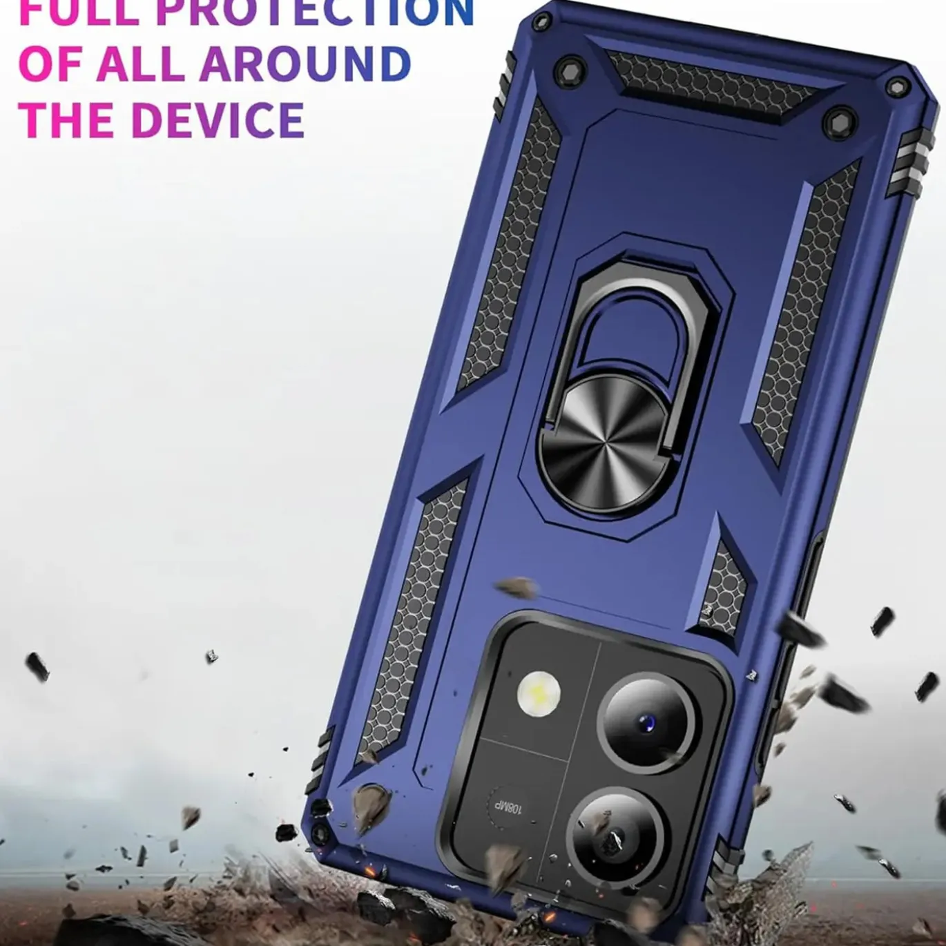 Xiaomi Redmi Note 13 5G - Outdoor Hardcase mit Ringhalter