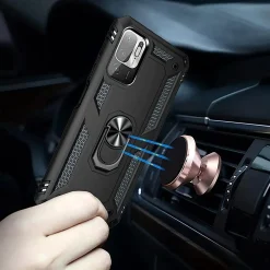 Xiaomi Redmi Note 10 5G - Outdoor Hardcase mit Ringhalter