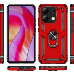 Xiaomi Redmi Note 13 4G - Outdoor Hardcase mit Ringhalter